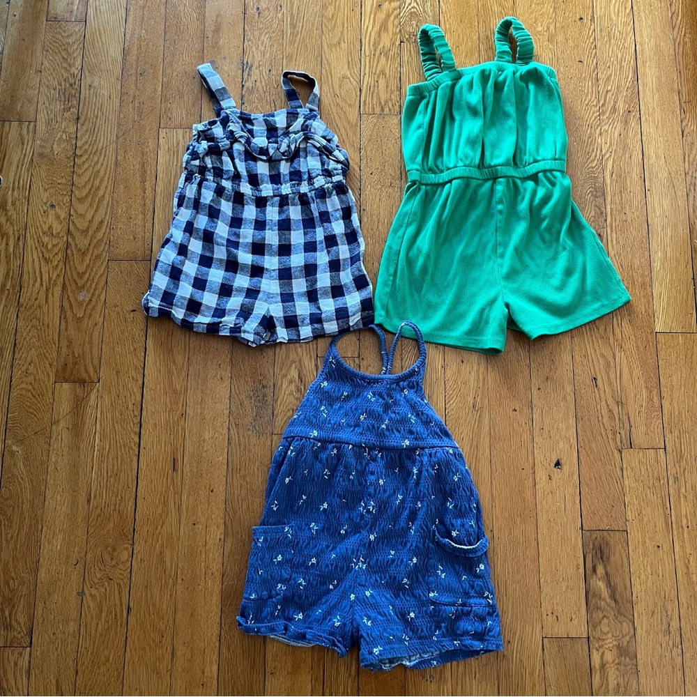 Toddler girl Old Navy summer romper bundle/lot - 3T